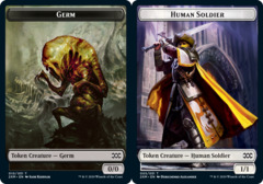 Germ Token // Human Soldier Token - Foil