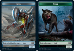 Myr Token (007) // Wolf Token - Foil