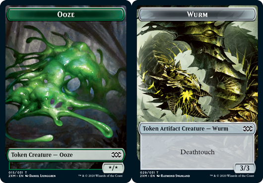 Ooze Token // Wurm Token (029) - Foil