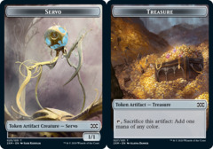 Servo Token // Treasure Token - Foil