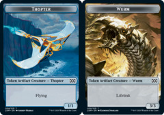 Thopter Token (008) // Wurm Token (030) - Foil