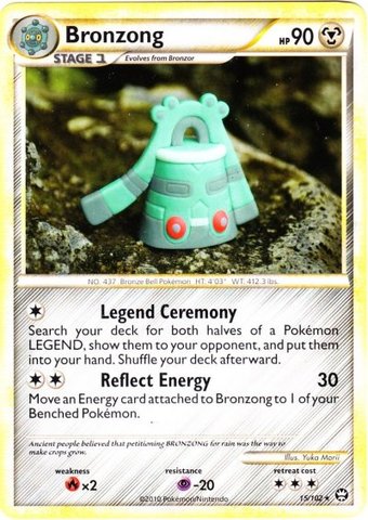 Bronzong - 15/102 - Rare