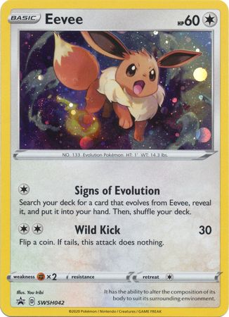 Pokemon store Eveee Evolution Black Star Promo