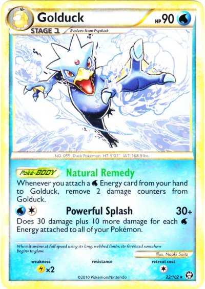 Golduck - 22/102 - Rare