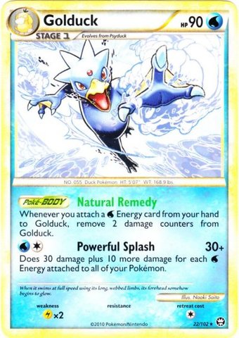 Golduck - 22/102 - Rare