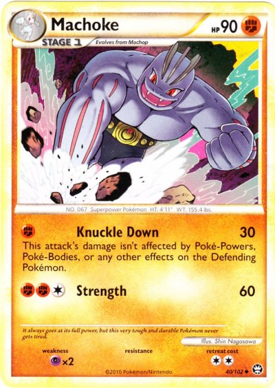 Machoke - 40/102 - Uncommon