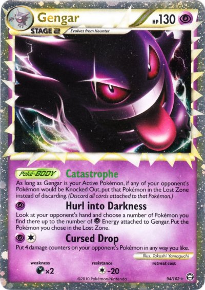 Gengar Prime - 94/102 - Super Rare Holo