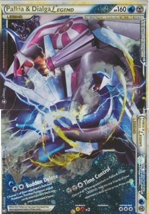 Palkia & Dialgia LEGEND (Both Halves) - 101+102/102 - Rare Holo Legend