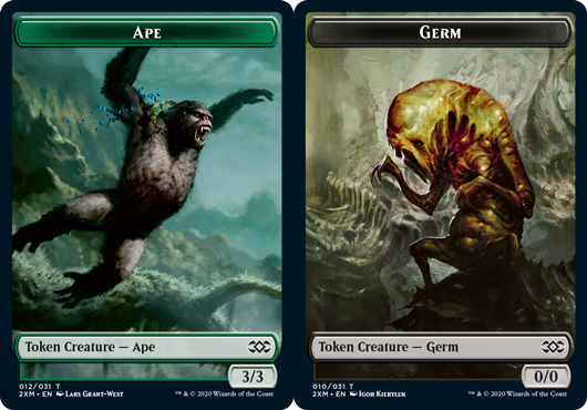 Ape Token // Germ Token - Foil