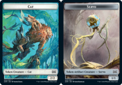 Cat Token // Servo Token - Foil