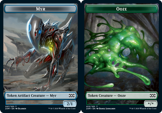 Myr Token (007) // Ooze Token - Foil