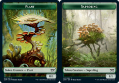 Plant Token // Saproling Token - Foil