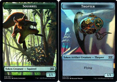 Squirrel (018) // Thopter (026) Double-Sided Token - Foil