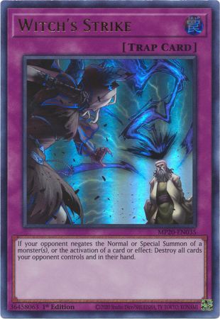 Witchs Strike - MP20-EN035 - Ultra Rare - 1st Edition