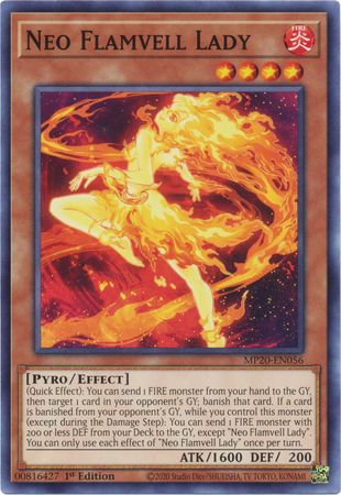 Neo Flamvell Lady - MP20-EN056 - Common - 1st Edition