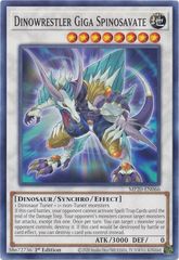 Dinowrestler Giga Spinosavate - MP20-EN066 - Common - 1st Edition