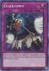 Crackdown - MP20-EN084 - Prismatic Secret Rare - 1st Edition