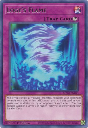 Loges Flame - MP20-EN093 - Rare - 1st Edition