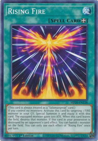 Rising Fire - MP20-EN128 - Common - 1st Edition