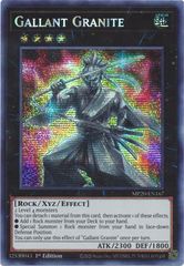 Gallant Granite - MP20-EN167 - Prismatic Secret Rare - 1st Edition