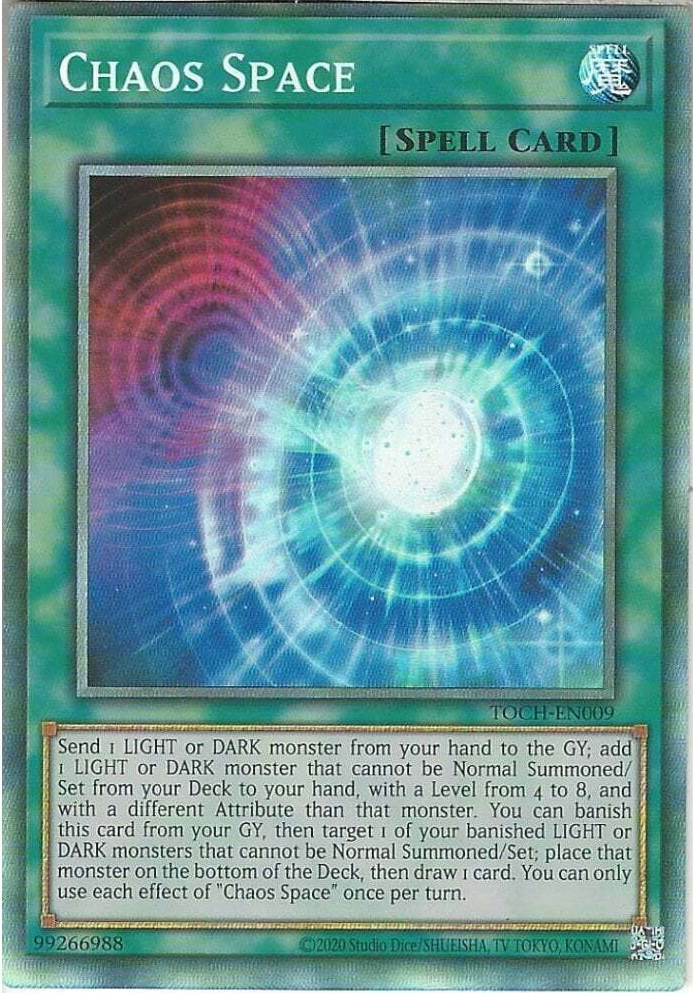 Chaos Space - TOCH-EN009 - Collectors Rare - Unlimited Edition