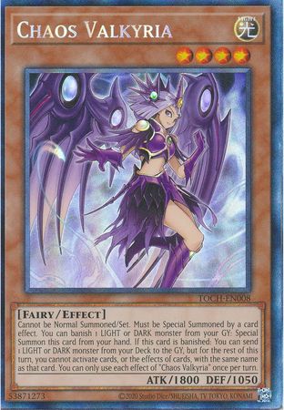 Chaos Valkyria - TOCH-EN008 - Collectors Rare - Unlimited Edition