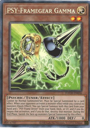 PSY-Framegear Gamma - TOCH-EN036 - Rare - Unlimited Edition