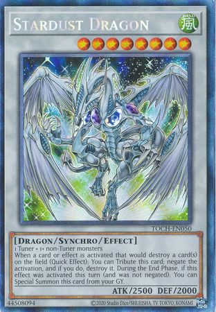 Stardust Dragon - TOCH-EN050 - Collectors Rare - Unlimited Edition