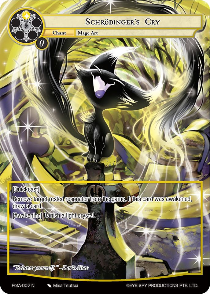 Schrodingers Cry - PofA-007 - N - Full Art