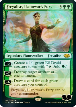 Freyalise, Llanowars Fury - Foil