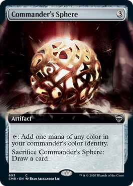 Commanders Sphere - Foil - Extended Art