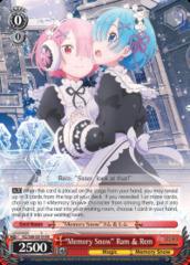 Memory Snow Ram & Rem - RZ/S68-E014 - RR