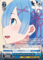 The One Who Did the Work, Rem - RZ/S68-E089 - C