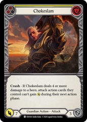 Chokeslam (Yellow) - Rainbow Foil - 1st Edition