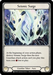 Seismic Surge - Rainbow Foil - 1st Edition