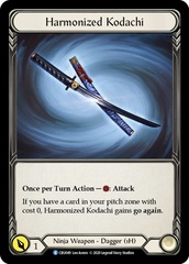 Harmonized Kodachi (Reverse) - Cold Foil - 1st Edition