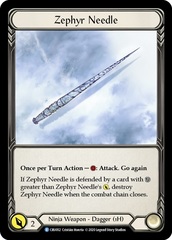 Zephyr Needle (Reverse) - Cold Foil - 1st Edition