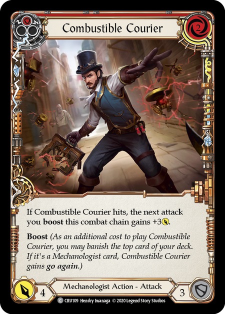 Combustible Courier (Red) - 1st Edition