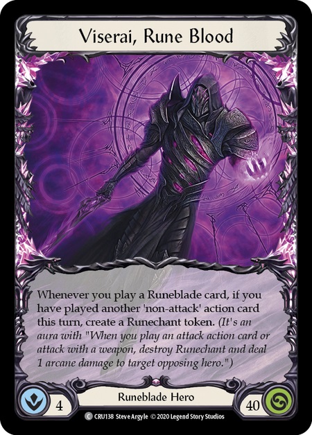 Viserai, Rune Blood - 1st Edition