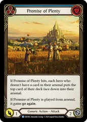 Promise of Plenty (Blue) - Rainbow Foil - 1st Edition