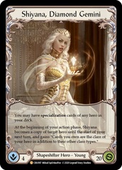 Shiyana, Diamond Gemini - Cold Foil - 1st Edition