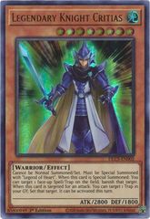 Legendary Knight Critias - DLCS-EN002 - Ultra Rare - 1st Edition