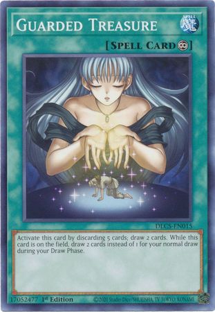 Guarded Treasure - DLCS-EN015 - Common - 1st Edition