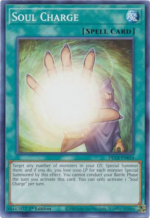 Soul Charge - DLCS-EN016 - Common - 1st Edition