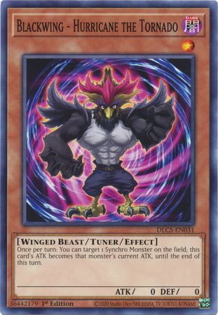 Blackwing - Hurricane the Tornado - DLCS-EN031 - Common - 1st Edition