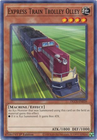 Express Train Trolley Olley - DLCS-EN039 - Common - 1st Edition
