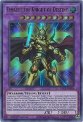 Timaeus the Knight of Destiny - DLCS-EN054 - Ultra Rare - 1st Edition