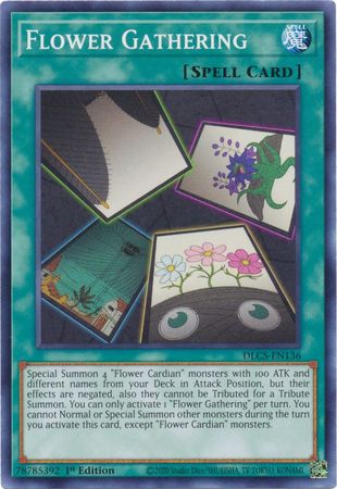 Flower Gathering - DLCS-EN136 - Common - 1st Edition