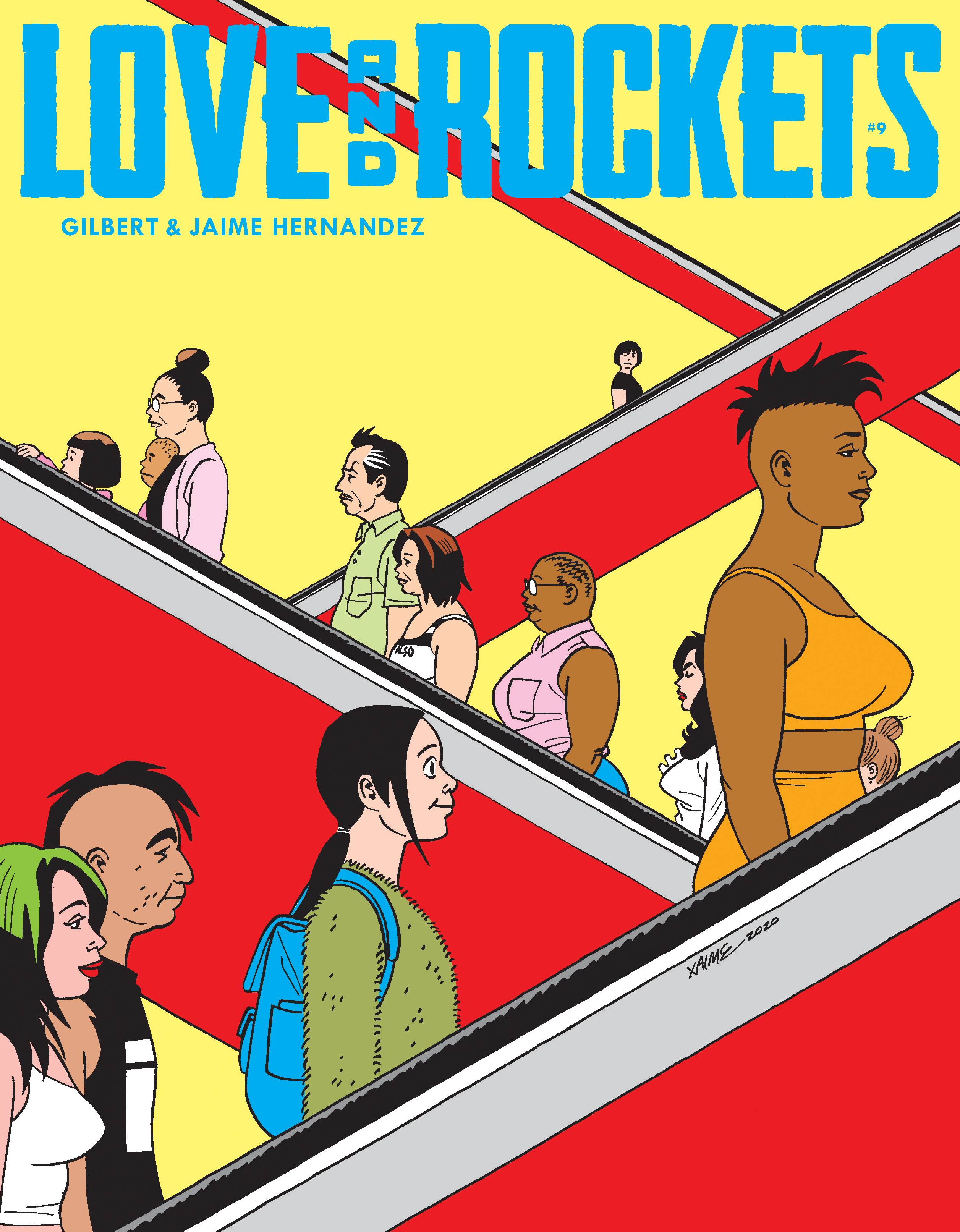 Love & Rockets Magazine #9 (MR) (STL168102)