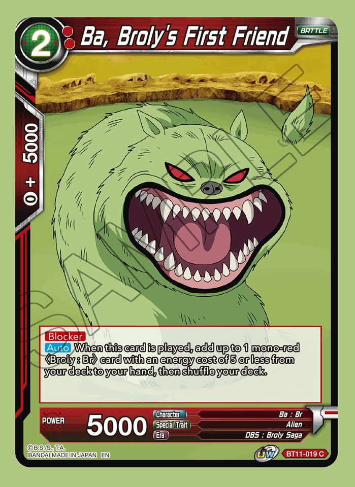 Ba, Brolys First Friend - BT11-019 - C - Foil